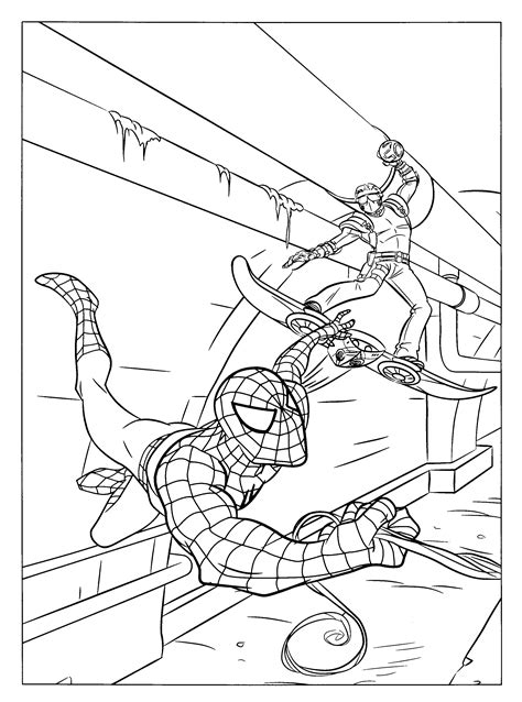 printable full page spiderman coloring pages|free printable picture of spider-man.